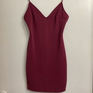 New Maroon Dress
